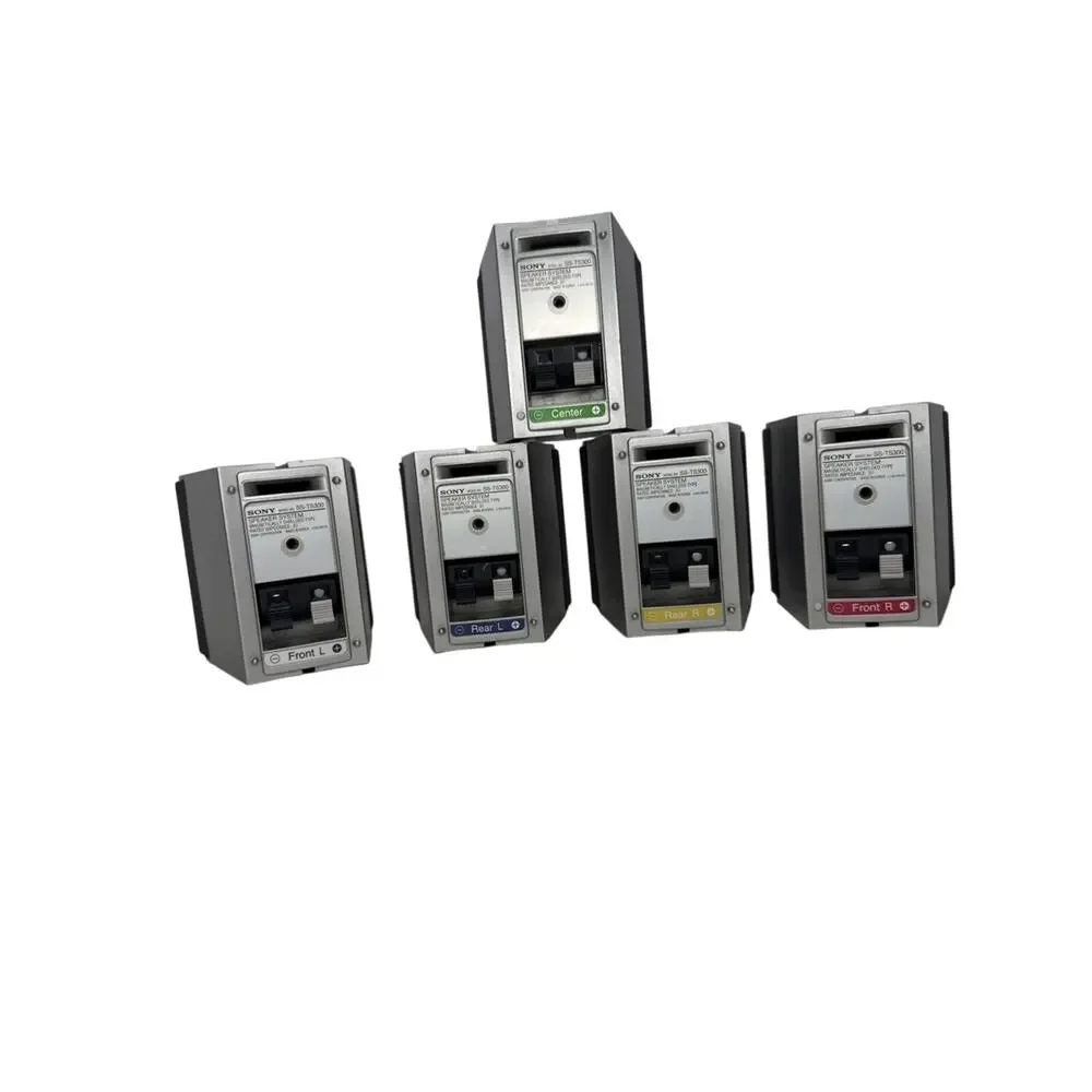 Sony SS-WS300 & Sony SS-TS300 Home Theater Surround Speakers 6 Pc Set